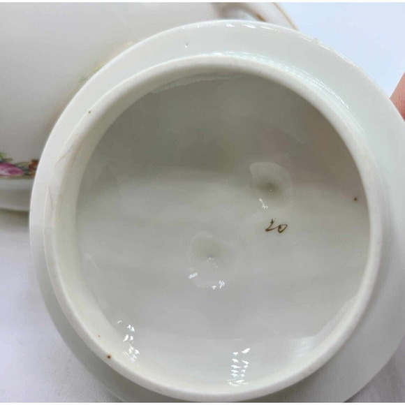 Vintage MZ Austria Sugar and Creamer - Picture 11 of 15